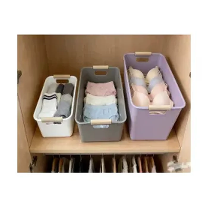 Storage Basket with Wooden Handle — Model 285