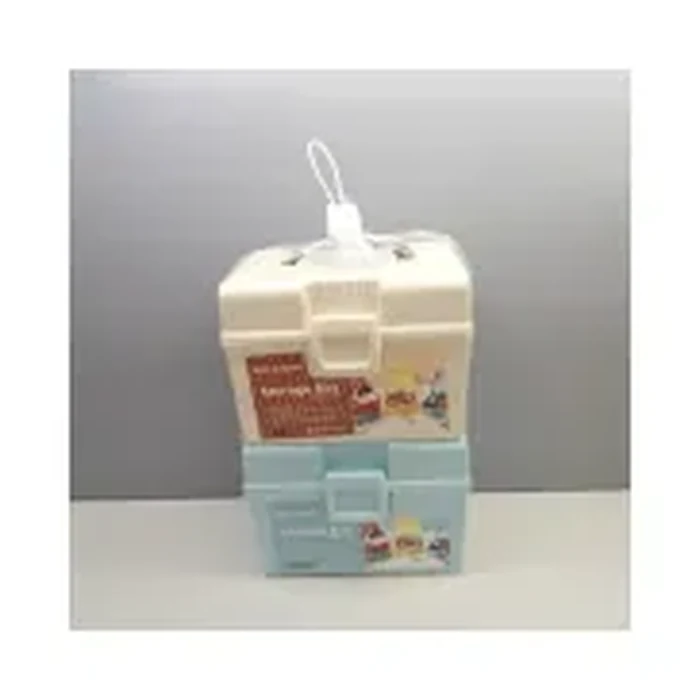 Solid-Colour Medium Storage Box — Model HY-291-22PCS