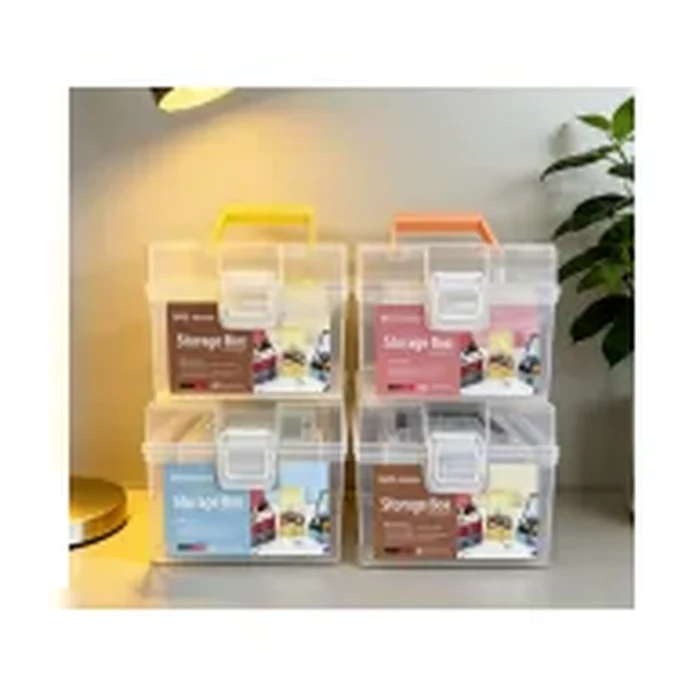 Transparent Storage Box Set — 2 Pieces — Model HY-291A-T