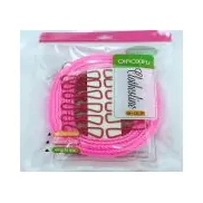 Windproof Clothesline with Coloured Clips — 5 m