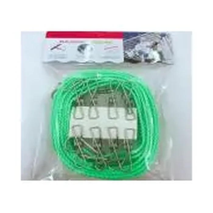 Heavy-Duty Windproof Clothesline with Stainless-Steel Clips — 3 m