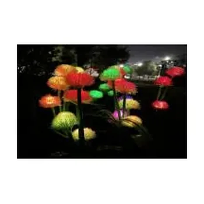 5-Head Mini Dandelion Flower Lights — Pack of 2